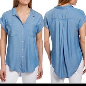 Jachs girlfriend palm tree button up